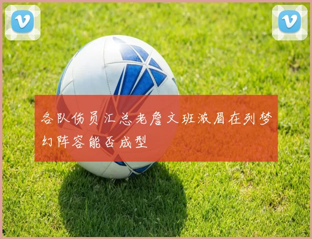 各队伤员汇总老詹文班浓眉在列梦幻阵容能否成型