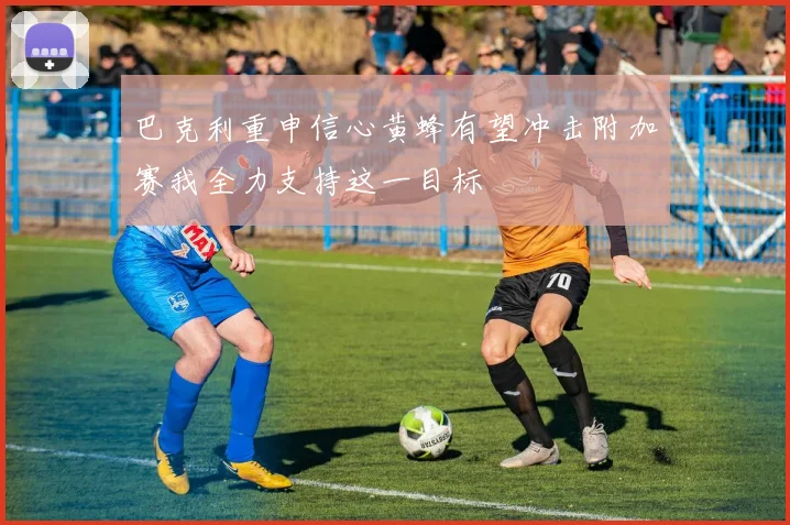 巴克利重申信心黄蜂有望冲击附加赛我全力支持这一目标